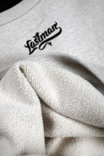 画像をギャラリービューアに読み込む, LASTMAN PRINTED CREW NECK -OIL- (OATMEAL)