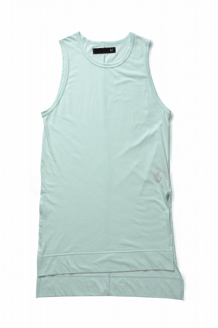 画像をギャラリービューアに読み込む, A.F ARTEFACT SQURECUT LONG TANK TOP (MINT)