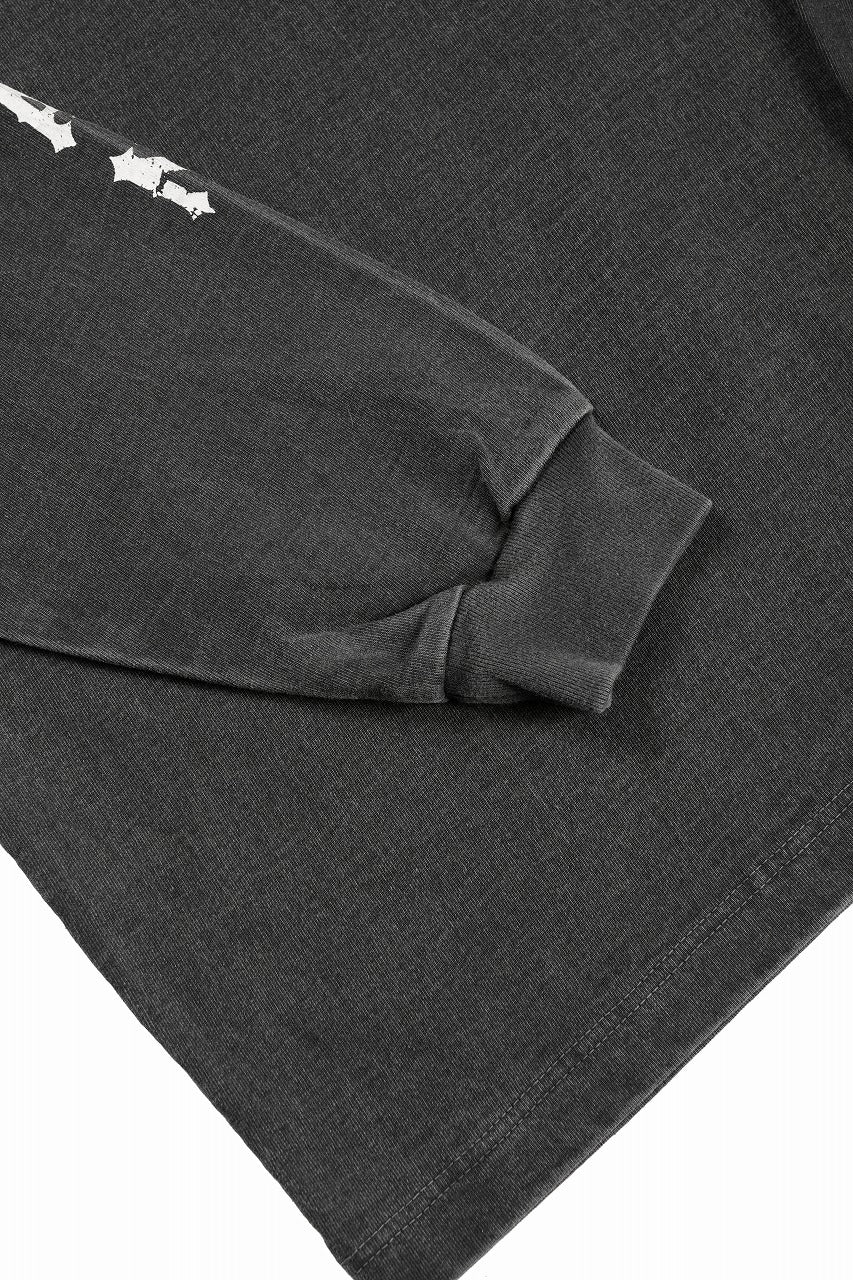 画像をギャラリービューアに読み込む, LASTMAN L/S PRINTED TEE -MOTORCYCLE- (BLACK)