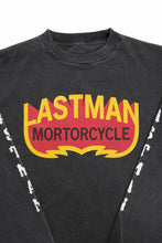 画像をギャラリービューアに読み込む, LASTMAN L/S PRINTED TEE -MOTORCYCLE- (BLACK)