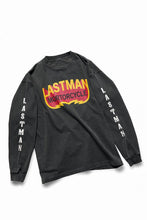 画像をギャラリービューアに読み込む, LASTMAN L/S PRINTED TEE -MOTORCYCLE- (BLACK)