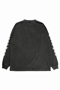 画像をギャラリービューアに読み込む, LASTMAN L/S PRINTED TEE -MOTORCYCLE- (BLACK)