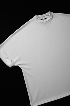 画像をギャラリービューアに読み込む, N/07 DOLMAN SHORT SLEEVE TEE / AQUASUITING THICK RIB (WHITE)