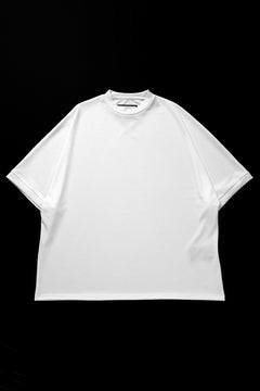 画像をギャラリービューアに読み込む, N/07 DOLMAN SHORT SLEEVE TEE / AQUASUITING THICK RIB (WHITE)