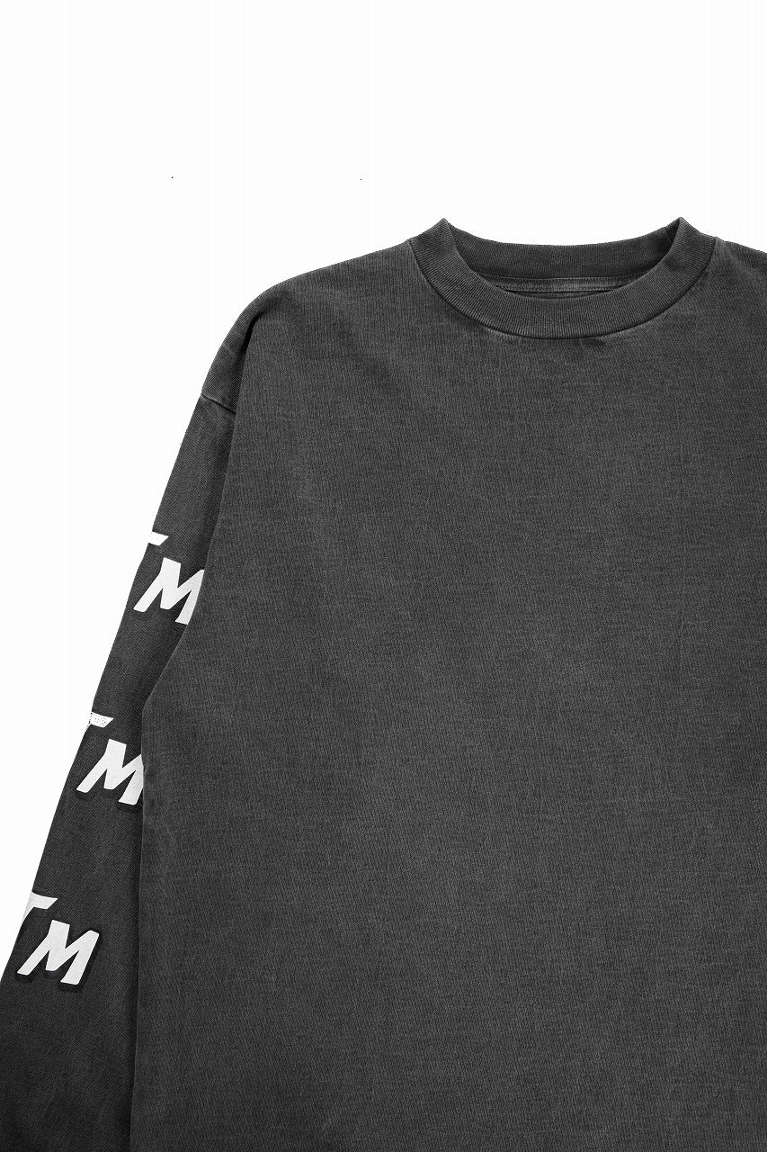 画像をギャラリービューアに読み込む, LASTMAN L/S PRINTED TEE -LSMN- (BLACK)