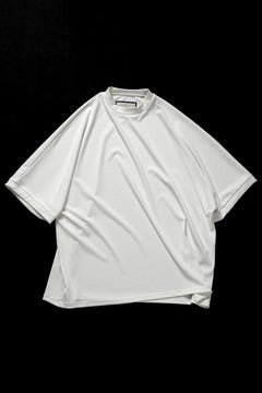 画像をギャラリービューアに読み込む, N/07 DOLMAN SHORT SLEEVE TEE / AQUASUITING THICK RIB (WHITE)