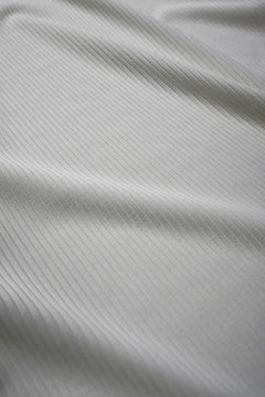 画像をギャラリービューアに読み込む, N/07 DOLMAN SHORT SLEEVE TEE / AQUASUITING THICK RIB (WHITE)