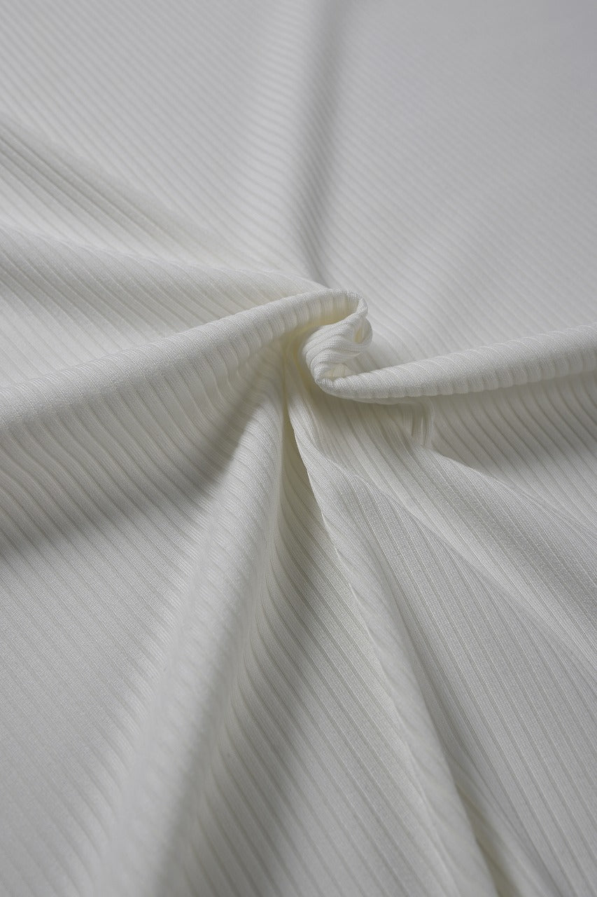 画像をギャラリービューアに読み込む, N/07 DOLMAN SHORT SLEEVE TEE / AQUASUITING THICK RIB (WHITE)