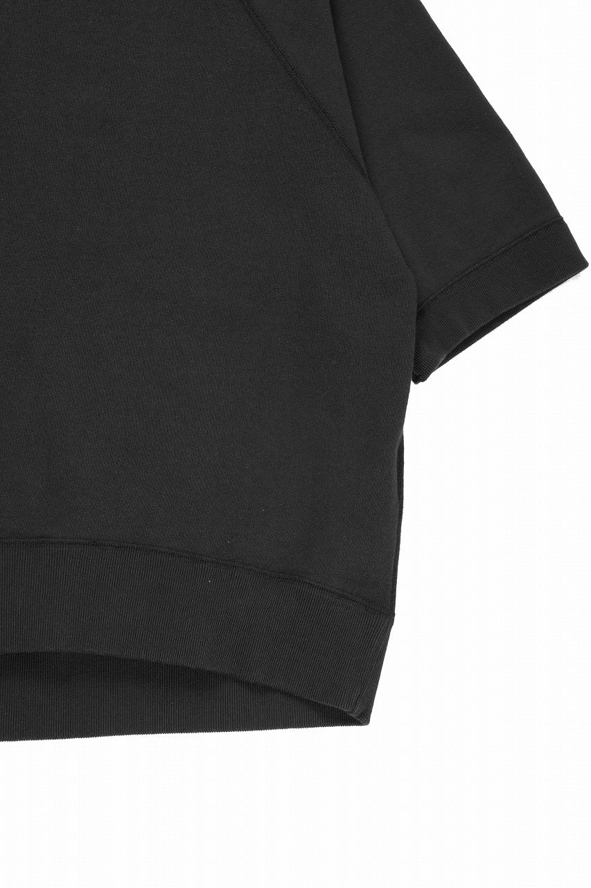 画像をギャラリービューアに読み込む, N/07 exclusive RAGLAN SHORT SLEEVE TOPS / US DRY TERRY (BLACK)