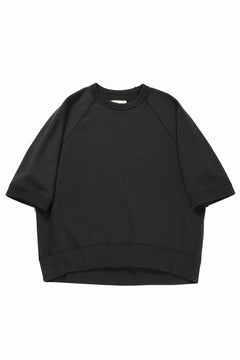 画像をギャラリービューアに読み込む, N/07 exclusive RAGLAN SHORT SLEEVE TOPS / US DRY TERRY (BLACK)