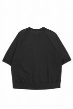 画像をギャラリービューアに読み込む, N/07 exclusive RAGLAN SHORT SLEEVE TOPS / US DRY TERRY (BLACK)