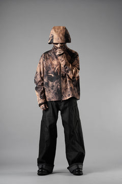 画像をギャラリービューアに読み込む, OPPOSE DUALITY 8POCKET PANEL WIDE DENIM TROUSERS (BLACK GREY)