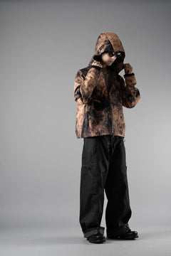 画像をギャラリービューアに読み込む, OPPOSE DUALITY SHORT PARKA / HAND BLEACHED VENTILE COTTON (BLEACH)