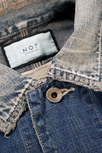 Load image into Gallery viewer, FULLCOUNT x N/07 exclusive COVER ALL JACKET / 10.5oz Zimbabwe Denim (INDIGO BLUE / EFFECTED)