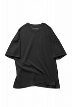 画像をギャラリービューアに読み込む, A.F ARTEFACT OVER SIZE FIT S/S TOP / HONEY COMB WAFFLE KNIT JERSEY (BLACK)