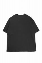 画像をギャラリービューアに読み込む, A.F ARTEFACT OVER SIZE FIT S/S TOP / HONEY COMB WAFFLE KNIT JERSEY (BLACK)