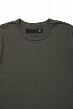 画像をギャラリービューアに読み込む, A.F ARTEFACT REGULAR FIT S/S TOP / WAFFLE KNIT JERSEY (OLIVE)