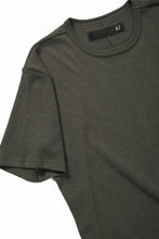 画像をギャラリービューアに読み込む, A.F ARTEFACT REGULAR FIT S/S TOP / WAFFLE KNIT JERSEY (OLIVE)