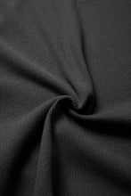 画像をギャラリービューアに読み込む, A.F ARTEFACT OVER SIZE FIT S/S TOP / HONEY COMB WAFFLE KNIT JERSEY (BLACK)