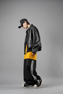 画像をギャラリービューアに読み込む, Y-3 Yohji Yamamoto REFINED WOOL STRAIGHT PANTS (BLACK)