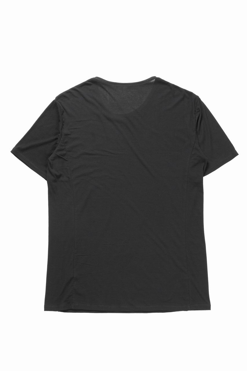 画像をギャラリービューアに読み込む, black crow x LOOM exclusive short sleeve tops / supima cotton jersey (BLACK)