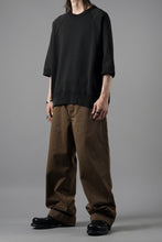 画像をギャラリービューアに読み込む, N/07 exclusive RAGLAN SHORT SLEEVE TOPS / US DRY TERRY (BLACK)