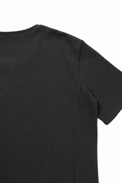 画像をギャラリービューアに読み込む, black crow x LOOM exclusive short sleeve tops / JP paper cotton jersey (BLACK)