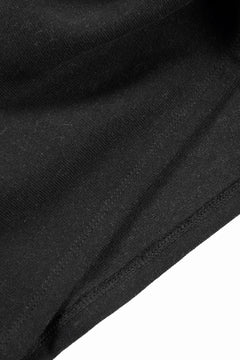画像をギャラリービューアに読み込む, black crow x LOOM exclusive short sleeve tops / JP paper cotton jersey (BLACK)