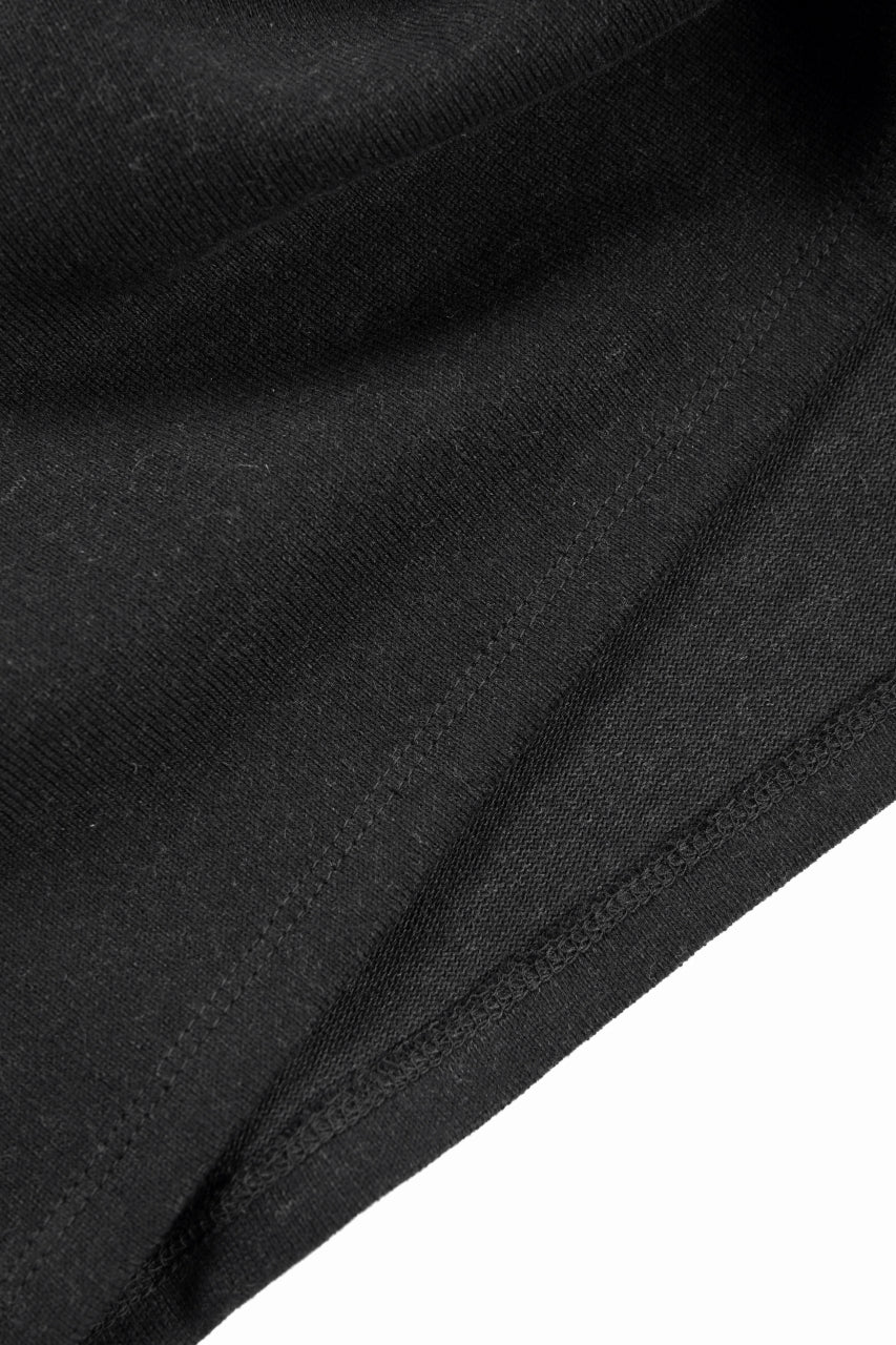 画像をギャラリービューアに読み込む, black crow x LOOM exclusive short sleeve tops / JP paper cotton jersey (BLACK)