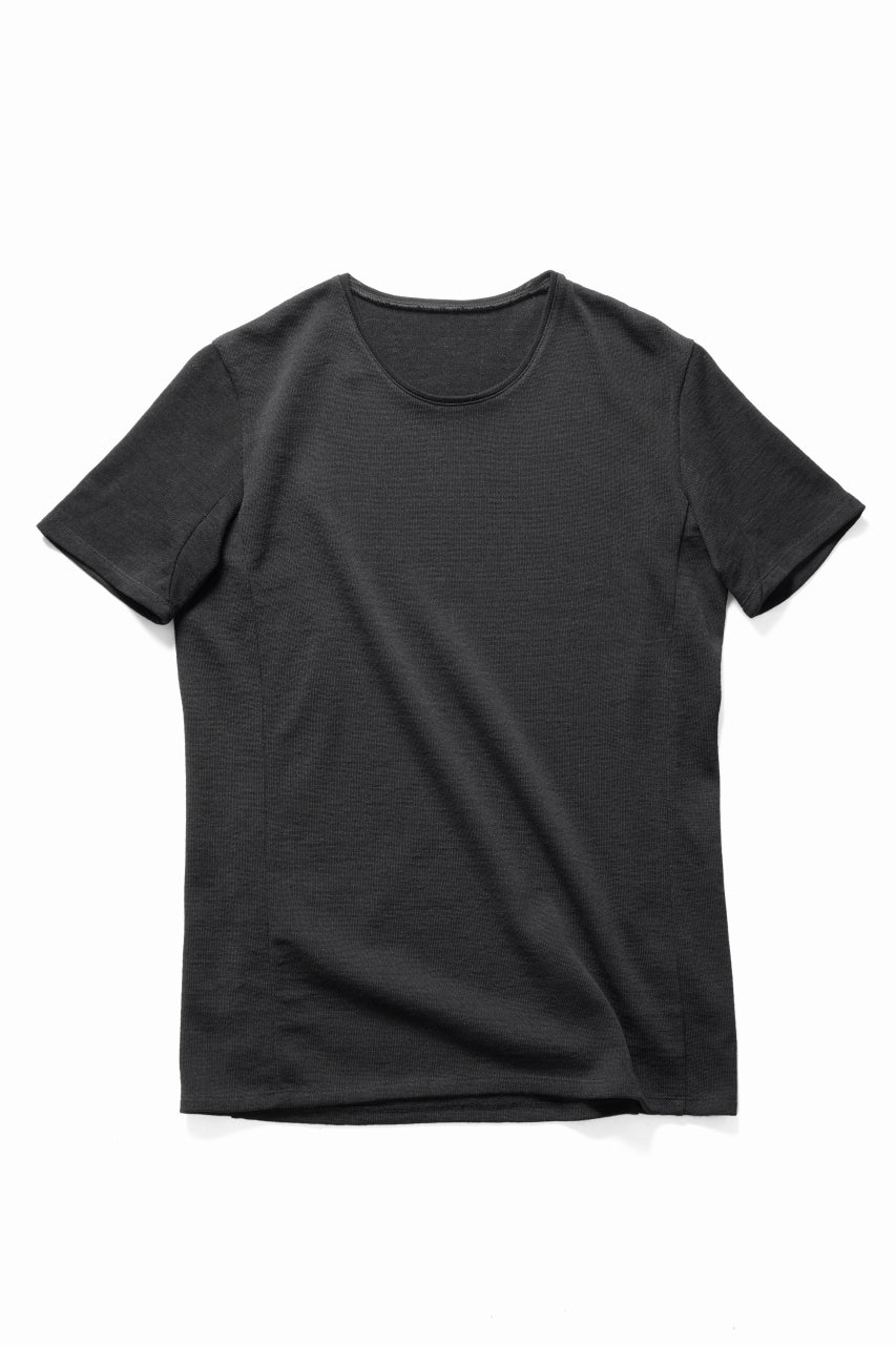 画像をギャラリービューアに読み込む, black crow x LOOM exclusive short sleeve tops / gima cotton jersey (BLACK)