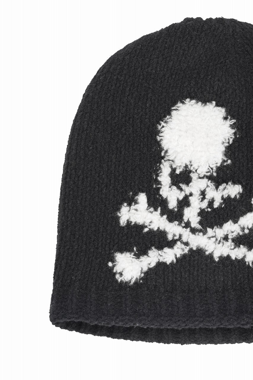 画像をギャラリービューアに読み込む, mastermind JAPAN CASHMERE BEANIE (BLACK)