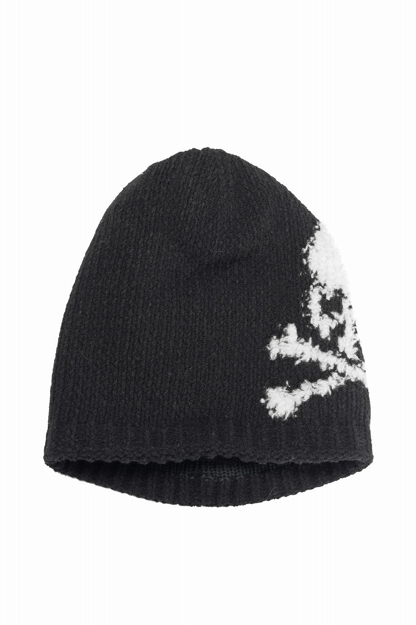 画像をギャラリービューアに読み込む, mastermind JAPAN CASHMERE BEANIE (BLACK)