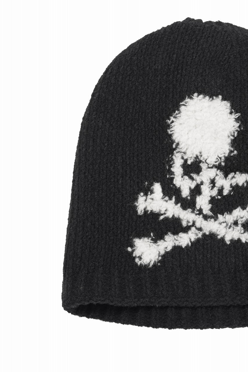 画像をギャラリービューアに読み込む, mastermind JAPAN CASHMERE BEANIE (BLACK)