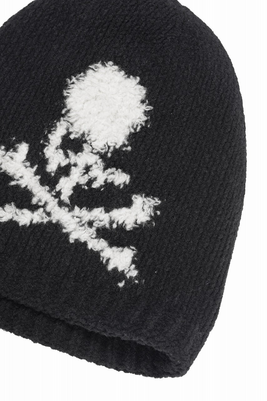画像をギャラリービューアに読み込む, mastermind JAPAN CASHMERE BEANIE (BLACK)