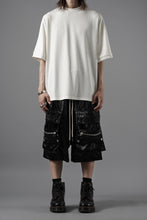 画像をギャラリービューアに読み込む, N/07 DOLMAN SHORT SLEEVE TEE / AQUASUITING THICK RIB (WHITE)
