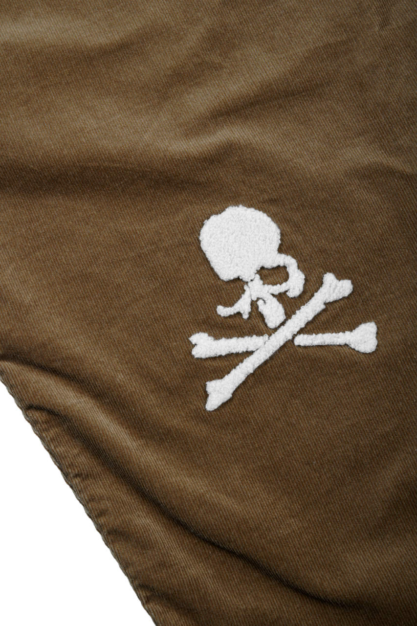 Load image into Gallery viewer, mastermind JAPAN WIDE CORDUROY PAINTER PANTS (CAMEL)