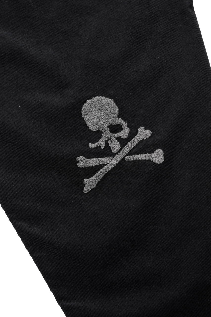 Load image into Gallery viewer, mastermind JAPAN WIDE CORDUROY PAINTER PANTS (BLACK)