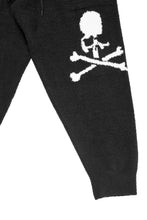 Load image into Gallery viewer, MASTERMIND WORLD LOUNGE LONG PANTS / SOFTLY BOA FLEECE (BLACK x WHITE)