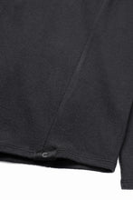 画像をギャラリービューアに読み込む, CAPERTICA SOLID L/S TEE / SUPER 140s WASHABLE WOOL MW_JERSEY (CARBON GRAY)