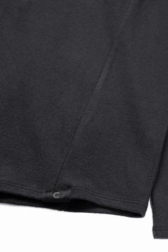 画像をギャラリービューアに読み込む, CAPERTICA SOLID L/S TEE / SUPER 140s WASHABLE WOOL MW_JERSEY (CARBON GRAY)
