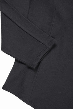 画像をギャラリービューアに読み込む, CAPERTICA SOLID L/S TEE / SUPER 140s WASHABLE WOOL MW_JERSEY (CARBON GRAY)