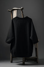 画像をギャラリービューアに読み込む, N/07 exclusive RAGLAN SHORT SLEEVE TOPS / US DRY TERRY (BLACK)