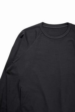 画像をギャラリービューアに読み込む, CAPERTICA WOOL SWEAT 2025ver. / SUPER 140s WASHABLE WOOL MW_JERSEY (CARBON GRAY)