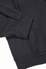 画像をギャラリービューアに読み込む, CAPERTICA WOOL SWEAT 2025ver. / SUPER 140s WASHABLE WOOL MW_JERSEY (CARBON GRAY)