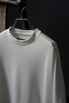 画像をギャラリービューアに読み込む, N/07 DOLMAN SHORT SLEEVE TEE / AQUASUITING THICK RIB (WHITE)
