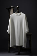 画像をギャラリービューアに読み込む, N/07 DOLMAN SHORT SLEEVE TEE / AQUASUITING THICK RIB (WHITE)