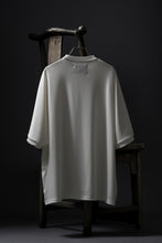 画像をギャラリービューアに読み込む, N/07 DOLMAN SHORT SLEEVE TEE / AQUASUITING THICK RIB (WHITE)