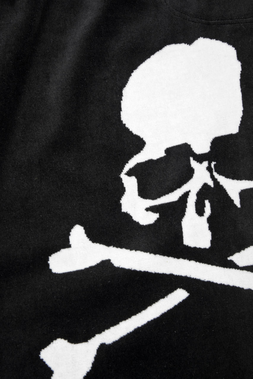 Load image into Gallery viewer, MASTERMIND WORLD VELOUR PANTS (BLACK)