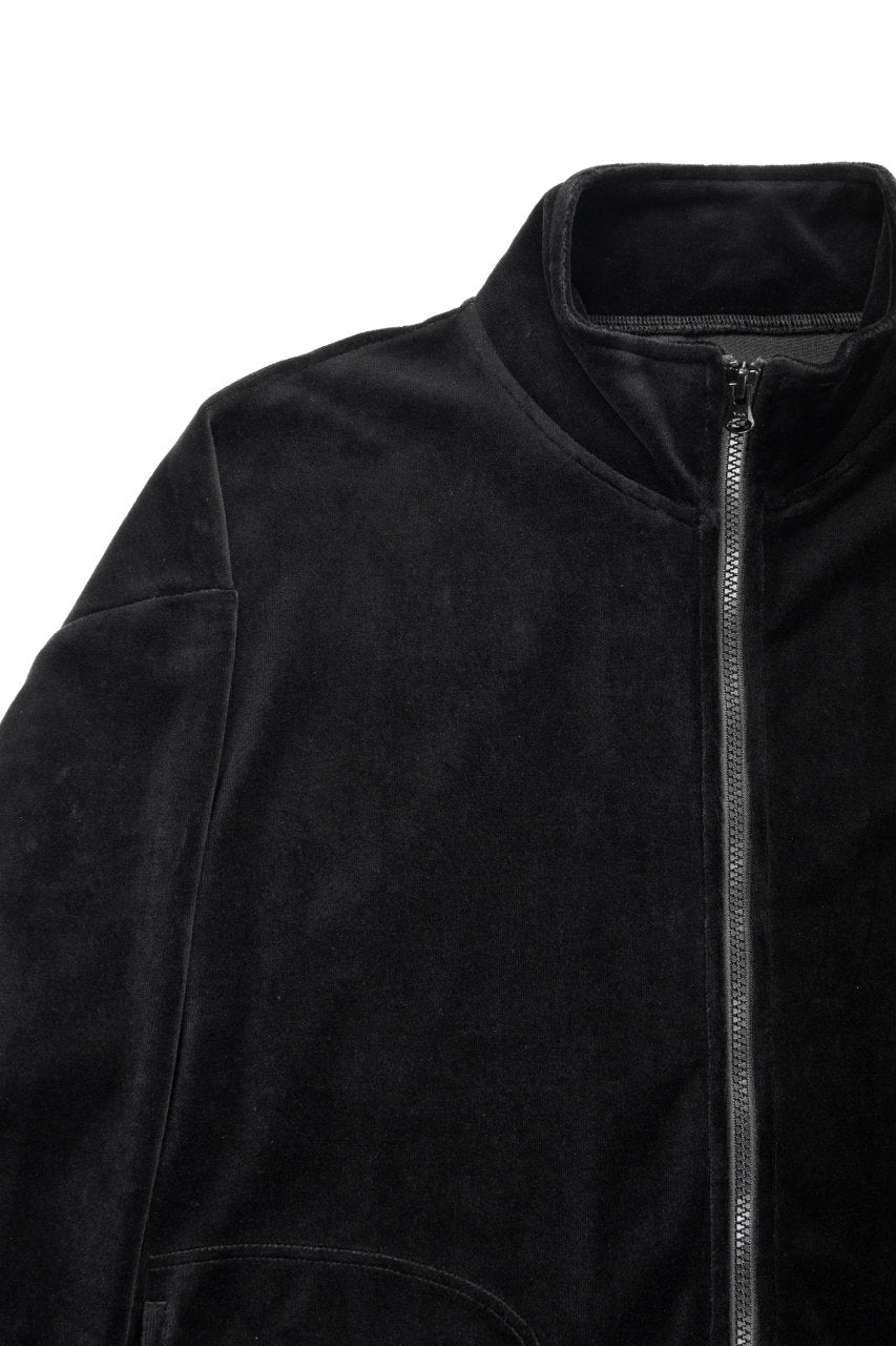 Load image into Gallery viewer, MASTERMIND WORLD VELOUR TRACK JACKET (BLACK)