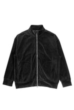 Load image into Gallery viewer, MASTERMIND WORLD VELOUR TRACK JACKET (BLACK)